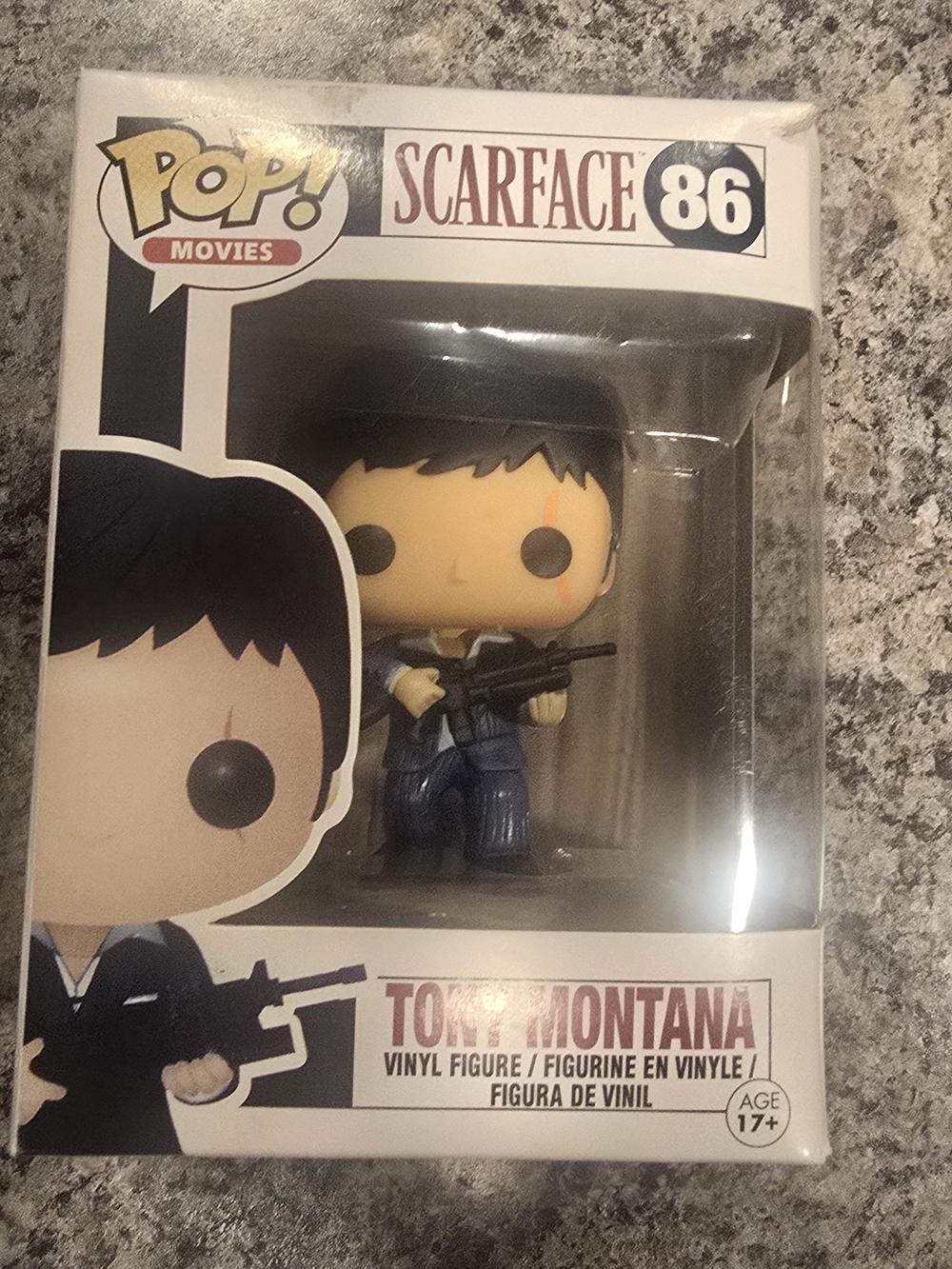 Funko Movies Scarface #86 Tony Montana Vinyl Figure - Black & Navy